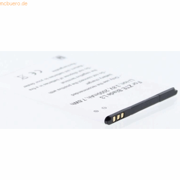 k.A. Akku für Zte Li3820T43P3h785439 Li-Ion 3,8 Volt 2000 mAh schwarz von k.A.