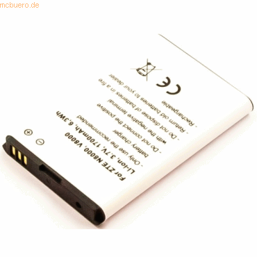 k.A. Akku für Zte N8000 Li-Ion 3,7 Volt 1700 mAh weiß k.A. Akku für Zte N8000 Li-Ion 3,7 Volt 1700 mAh weiß von k.A.