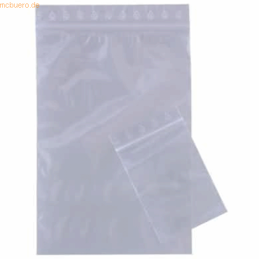k.A. Schnellverschlussbeutel 250x350mm ohne Druck VE=1000 Stück von k.A.