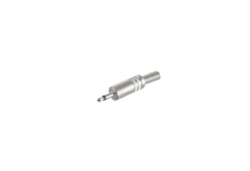 kabelbude Klinkenstecker Mono 3,5mm, Metall Audio-Adapter von kabelbude