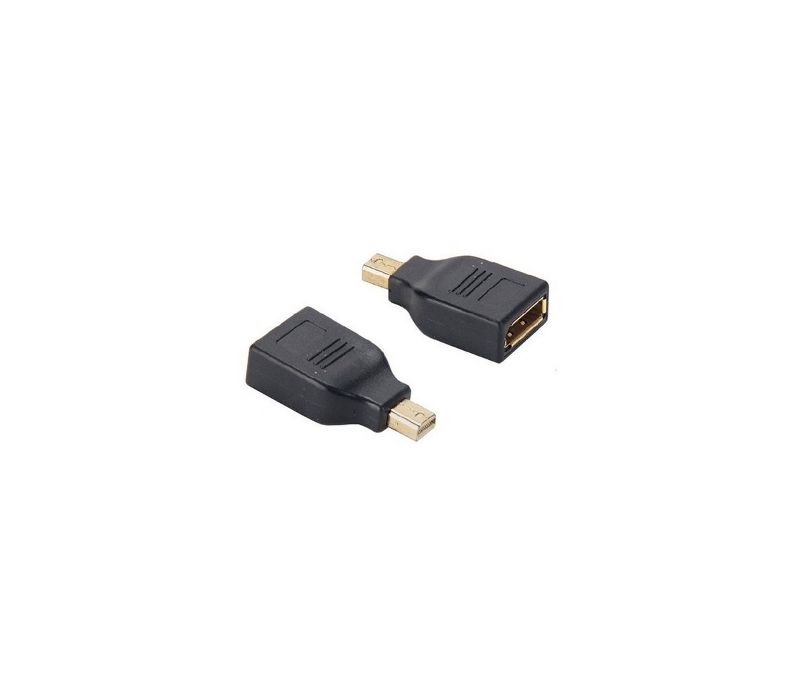 kabelbude Mini Displayport Stecker / Displayport Kupplung Audio- & Video-Adapter von kabelbude