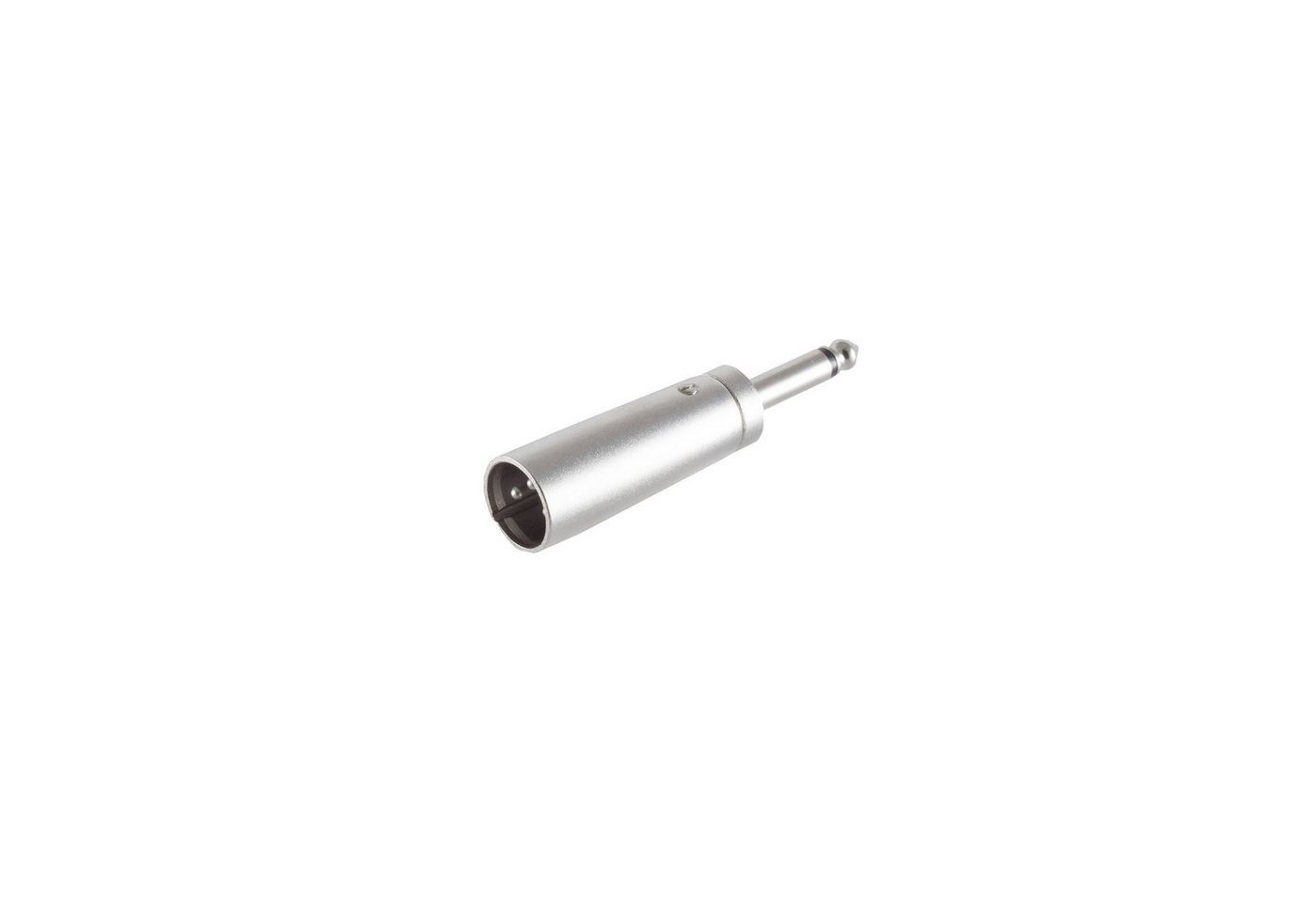 kabelbude XLR-Stecker / Klinkenstecker 6,3 mm, MONO Audio-Adapter von kabelbude