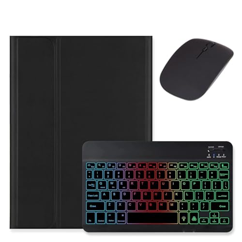 kaidisen Tastaturhülle mit Hintergrundbeleuchtung für Galaxy Tab S9 FE 11 Zoll / Tab S9 11 Zoll / Tab S8 / S7 11 Zoll Tastaturhülle mit Maus, abnehmbare Hintergrundbeleuchtung, Farbe Tastaturhülle, kaidisen Tastaturhülle mit Hintergrundbeleuchtung für Galaxy Tab S9 FE 11 Zoll / Tab S9 11 Zoll / Tab S8 / S7 11 Zoll Tastaturhülle mit Maus, abnehmbare Hintergrundbeleuchtung, Farbe Tastaturhülle, von kaidisen