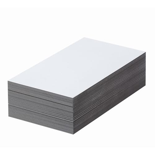kaiserkraft | Magnet-Lagerschilder | weiß | HxB 100 x 200 mm | VE 100 Stk von kaiserkraft