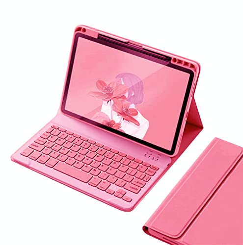 kaitesi Tastatur-Schutzhülle für iPad 9. 8. 7. Generation Air 3 Pro 10.5, magnetisch abnehmbare Bluetooth-Tastatur, intelligente Folio-Abdeckung mit Stifthalter, Dunkelrosa kaitesi Tastatur-Schutzhülle für iPad 9. 8. 7. Generation Air 3 Pro 10.5, magnetisch abnehmbare Bluetooth-Tastatur, intelligente Folio-Abdeckung mit Stifthalter, Dunkelrosa von kaitesi