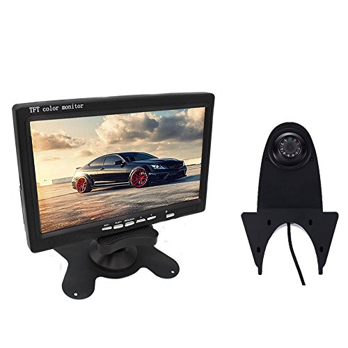 Auto Dritte Dachspitzenbefestigung Rückansicht Rückfahrkamera und LCD-Monitor für Mercedes Crafter T5 Citroen Dacia FIAT Hyundai Isuzu Iveco Mitsubishi Nissan Opel Peugeot Renault Seat Skoda Auto Dritte Dachspitzenbefestigung Rückansicht Rückfahrkamera und LCD-Monitor für Mercedes Crafter T5 Citroen Dacia FIAT Hyundai Isuzu Iveco Mitsubishi Nissan Opel Peugeot Renault Seat Skoda von kalakass