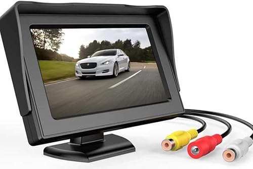 Kalakass 4.3 Zoll TFT LCD Digital Auto View Monitor als Autorückfahrkamera, Hochauflösende Bilder & Vollfarb-LCD-Display für Auto-DVD, VCD und Andere Videogeräte von kalakass
