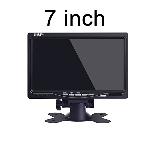 Kalakass 7 Zoll TFT LCD Digital Auto View Monitor als Auto Rückfahrkamera, Hochauflösende Bilder & Vollfarb-LCD-Display für Auto-DVD, VCD und Anderen Videogeräten von kalakass