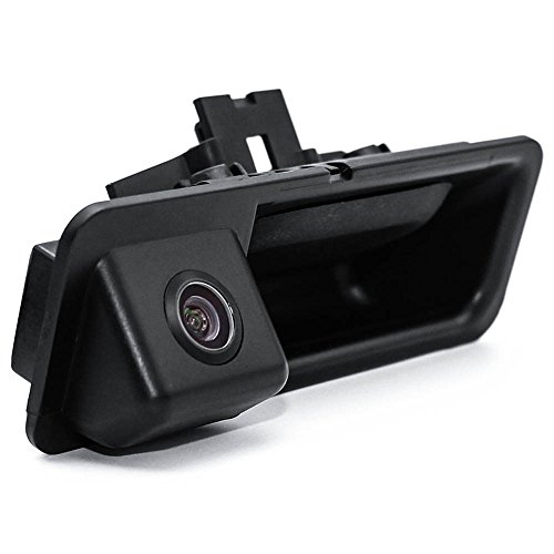 Kalakass Wasserdicht 170 ° umkehrbare Fahrzeug-spezifische Griffleiste Kamera integriert in Koffergriff Rückansicht Rückfahrkamera für 5er X1 X3 X5 X6 F10 F11 F25 F30 535Li 530i von kalakass