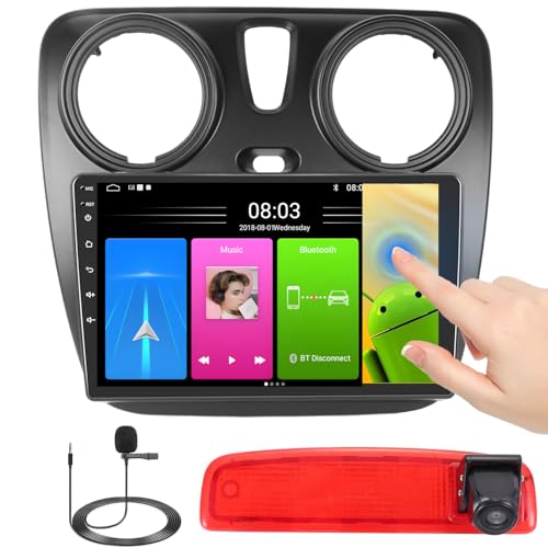 9 Zoll Android Autoradio+Bremsleuchte Rückfahrkamera für Dacia Logan MCV KS Dacia Dokker KE Limousine Renault Express 2,Wireless Carplay & Android Auto mit MirrorLink/Navi/RDS/FM/AM/SWC 9 Zoll Android Autoradio+Bremsleuchte Rückfahrkamera für Dacia Logan MCV KS Dacia Dokker KE Limousine Renault Express 2,Wireless Carplay & Android Auto mit MirrorLink/Navi/RDS/FM/AM/SWC von kalakus