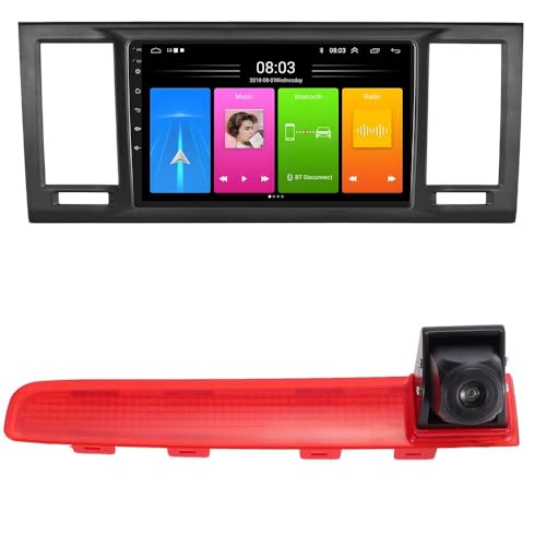 Autoradio mit Bildschirm+Dritte Bremsleuchte Rückfahrkamera für VW Caravelle T5 Multivan California T6 Transporter, 9 Zoll Wireless Carplay Android Auto Autoradio mit Bildschirm+Dritte Bremsleuchte Rückfahrkamera für VW Caravelle T5 Multivan California T6 Transporter, 9 Zoll Wireless Carplay Android Auto von kalakus