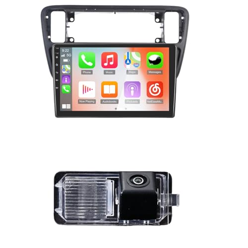 Autoradio mit Bildschirm,9 Zoll Wireless Carplay Android Auto,GPS Navigation mit Rückfahrkamera für Seat MII e-MII KE KF,Skoda citigo E-Citigo,VW UP! e-up! e-Load Up Seat Ibiza IV4 IV IV5 IV von kalakus