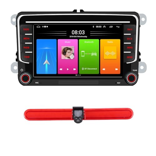 Autoradio mit Bildschirm mit Drahtlos Carplay & Android Auto+Bremslicht Rückfahrkamera für VW T5 California T6,7 Zoll IPS Touchscreen Autoradio mit Navi,Bluetooth,GPS,AM/FM/RDS,TF/SWC Autoradio mit Bildschirm mit Drahtlos Carplay & Android Auto+Bremslicht Rückfahrkamera für VW T5 California T6,7 Zoll IPS Touchscreen Autoradio mit Navi,Bluetooth,GPS,AM/FM/RDS,TF/SWC von kalakus