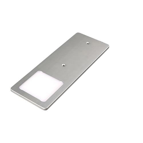 kalb | LED Unterbauleuchten silber 5W- sehr flache Küchenleuchte, Auswahl:1er Set warmweiss von kalb Material für Möbel