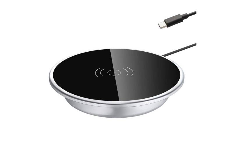 kalb 15W Einbau Ladegerät Drahtlos USB-C Induktion Möbel Wireless Charge Induktions-Ladegerät von kalb
