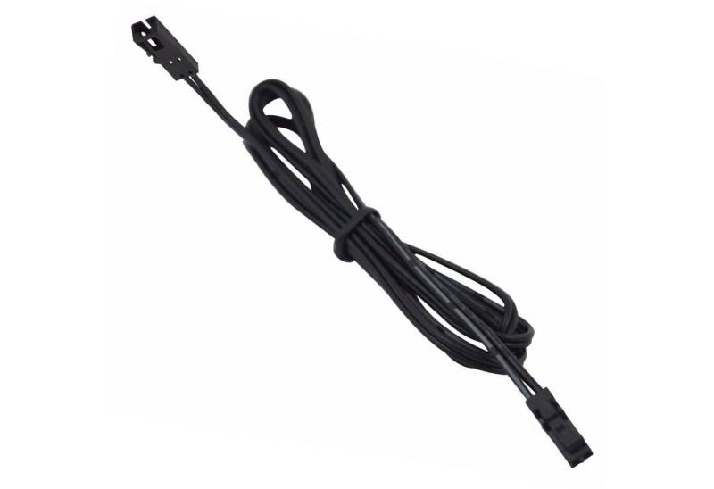 kalb LED MINI Stecker Verlängerungskabel 2m f Aufbauleuchte schwarz Stromkabel von kalb
