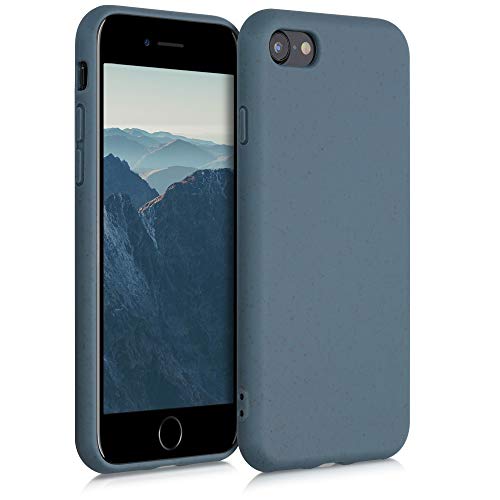 kalibri Case kompatibel mit Apple iPhone SE (2022) / iPhone SE (2020) / iPhone 8 / iPhone 7 - Hülle Handy - Handyhülle Dunkler Schiefer von kalibri