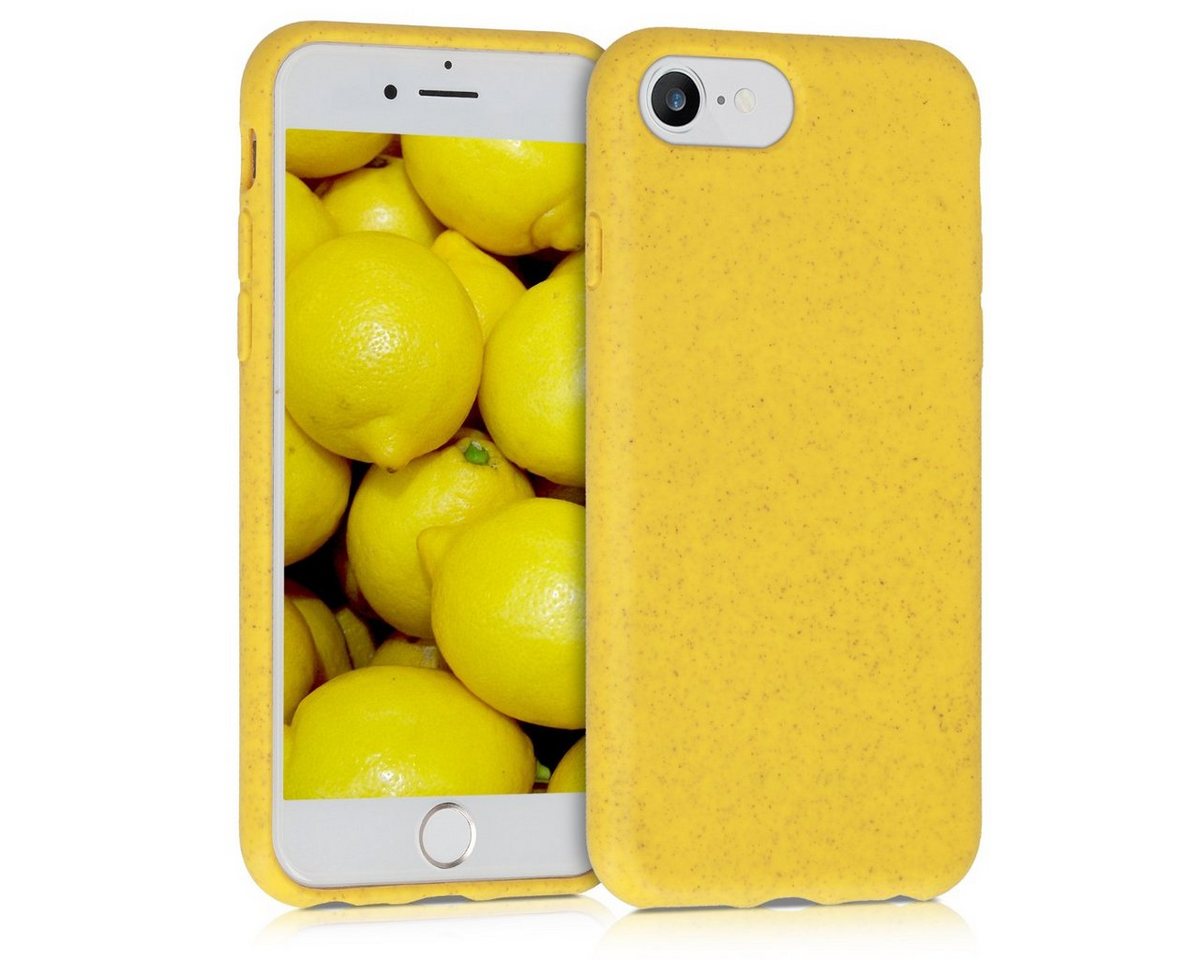 kalibri Handyhülle Hülle für Apple iPhone SE / 8 / 7, Nachhaltige Handy Schutzhülle aus Stroh und Silikon kalibri Handyhülle Hülle für Apple iPhone SE / 8 / 7, Nachhaltige Handy Schutzhülle aus Stroh und Silikon von kalibri