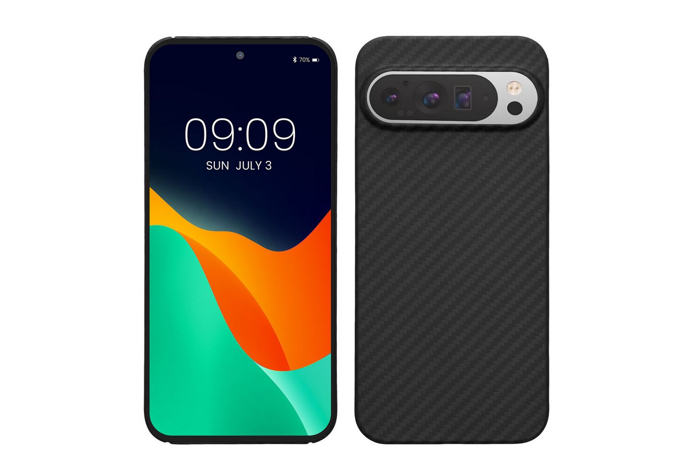 kalibri Handyhülle Hülle für Google Pixel 9 Pro XL, Aramid Handy Schutzhülle - Smartphone Cover Case kalibri Handyhülle Hülle für Google Pixel 9 Pro XL, Aramid Handy Schutzhülle - Smartphone Cover Case von kalibri