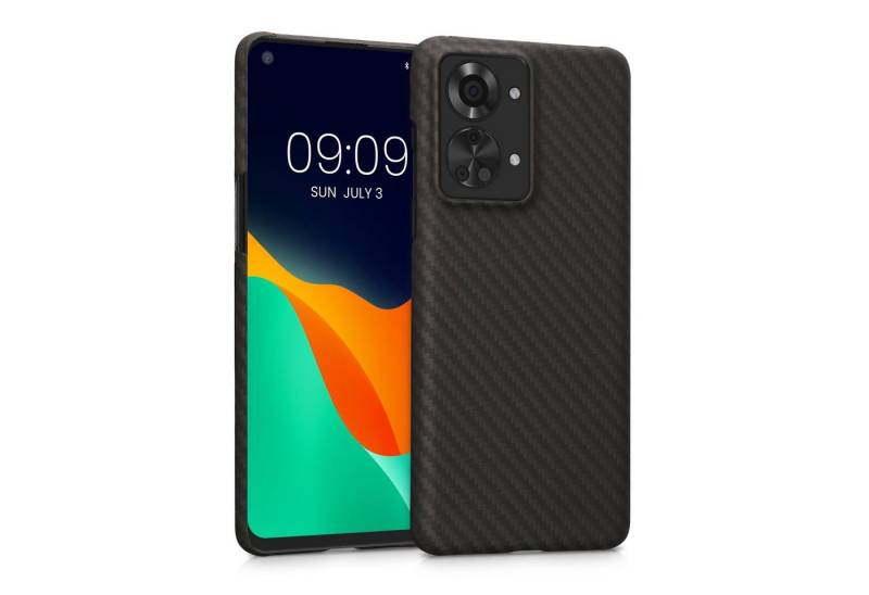 kalibri Handyhülle Hülle für OnePlus Nord 2T 5G, Aramid Handy Schutzhülle - Smartphone Cover Case von kalibri