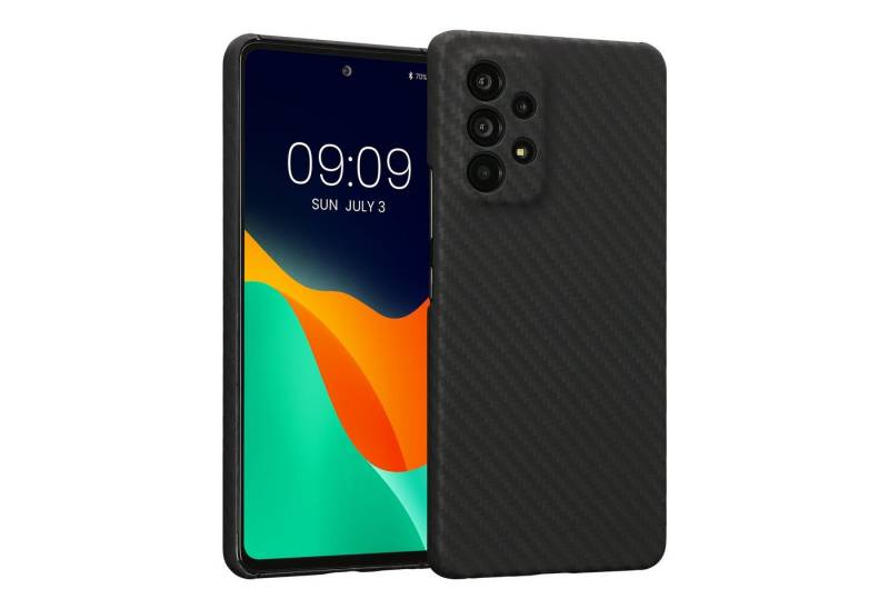 kalibri Handyhülle Hülle für Samsung Galaxy A53 5G, Aramid Handy Schutzhülle - Smartphone Cover Case von kalibri