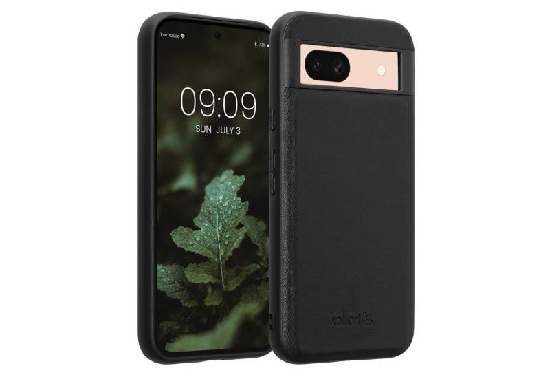 kalibri Handyhülle Leder Hülle Google Pixel 8a, Handy Cover Hardcover Schutzhülle von kalibri