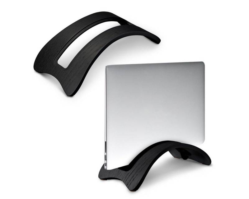 kalibri Notebook Stand aus Eichenholz - Halterung für MacBook Air/Pro/iPad Laptop-Ständer, (1-tlg) von kalibri