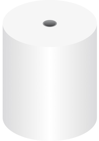 kangaro Thermorolle für Kartenlesegeräte, 57 mm x 10 m von kangaro