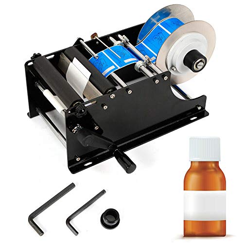 kangten Manual Bottle Labeling Machine Rund Dose Flasche Etikettiergerät MT-30 Etikettierer Automatisch Runde Flasche Labler Labeling Machine von kangten