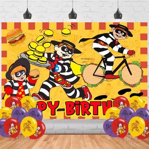 Hamburglar Hintergrund 12,7 x 7,6 cm Vinyl Gelb Hut Geburtstag Party Supplies Fotografie Hintergrund Bild Fotoshooting Kuchen Tischdekoration Banner Shooting Drapes Poster Hamburglar Hintergrund 12,7 x 7,6 cm Vinyl Gelb Hut Geburtstag Party Supplies Fotografie Hintergrund Bild Fotoshooting Kuchen Tischdekoration Banner Shooting Drapes Poster von karg