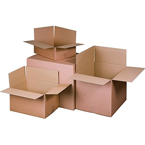 karton-billiger Faltkarton Fefco0201 2-wellig, 500x400x400mm, 10 Stück von karton-billiger