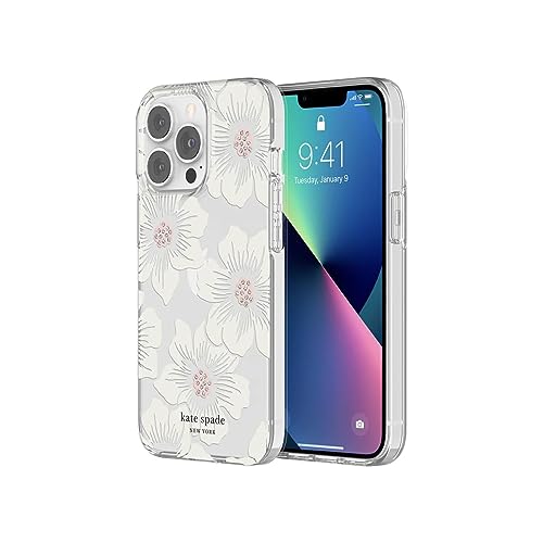 kate spade new york Protective Hardshell Case for iPhone 13 Pro - Hollyhock Floral Clear kate spade new york Protective Hardshell Case for iPhone 13 Pro - Hollyhock Floral Clear von kate spade new york