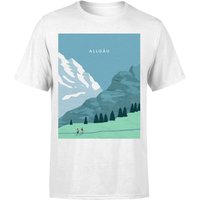 Algau Men's T-Shirt - White - 5XL von katinka Reinke