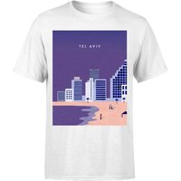 Tel Aviv Men's T-Shirt - White - 5XL von katinka Reinke