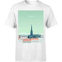Vienna Men's T-Shirt - White - 5XL von katinka Reinke