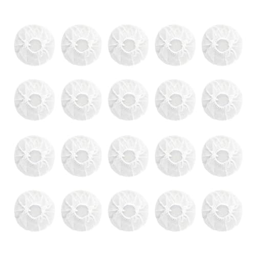 kawehiop 100x Vliesstoff Kopfhörerkissen, stabile Fixierung, geruchlos, hautfreundlich, Einweg Kopfhörer Abdecktuch, Weiß, 10 12cm kawehiop 100x Vliesstoff Kopfhörerkissen, stabile Fixierung, geruchlos, hautfreundlich, Einweg Kopfhörer Abdecktuch, Weiß, 10 12cm von kawehiop
