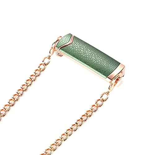 kawehiop Handy Rückenclip, tragbar, verstellbar, modisch, abnehmbar, universelles Anti Lost Reisekettenzubehör, Grün Gold kawehiop Handy Rückenclip, tragbar, verstellbar, modisch, abnehmbar, universelles Anti Lost Reisekettenzubehör, Grün Gold von kawehiop