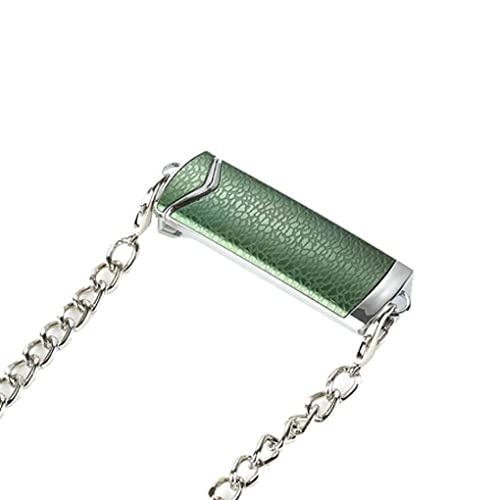 kawehiop Handy Rückenclip, tragbar, verstellbar, modisch, abnehmbar, universelles Anti Lost Reisekettenzubehör, Grünes Silber kawehiop Handy Rückenclip, tragbar, verstellbar, modisch, abnehmbar, universelles Anti Lost Reisekettenzubehör, Grünes Silber von kawehiop