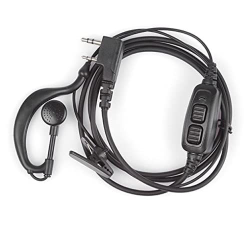 kawehiop Kopfhörer mit Kabel, leicht, Headset Ohrhörer, hochempfindliches Mikrofon, Audio Zubehör, Ersatz für UV 82 Serie kawehiop Kopfhörer mit Kabel, leicht, Headset Ohrhörer, hochempfindliches Mikrofon, Audio Zubehör, Ersatz für UV 82 Serie von kawehiop