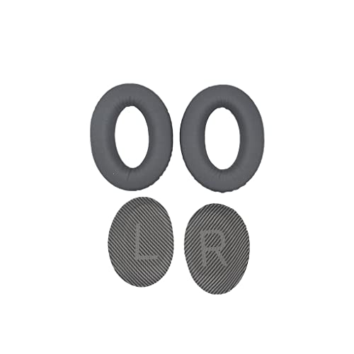 kawehiop Ohrpolster Kissen Noise Cancelling Zubehör Ellipse Atmungsaktive Kopfhörerabdeckung Ersatz für Bose QC25 QC35 Kopfhörer, Dunkelgrau kawehiop Ohrpolster Kissen Noise Cancelling Zubehör Ellipse Atmungsaktive Kopfhörerabdeckung Ersatz für Bose QC25 QC35 Kopfhörer, Dunkelgrau von kawehiop