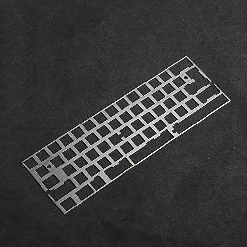 Edelstahlplatte Typ A oder B für mechanische Tastatur, passend für DZ60 GH60 XD60 (Staninless Plate A) von kbdfans