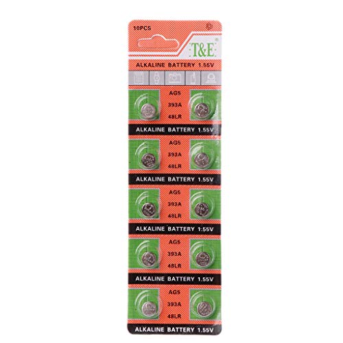 kdjsic 10 STÜCKE Alkaline Batterie Knopfzelle AG5 LR754 393 SR754 193 546 RW28 48 Hörgerät Kopfhörer Uhrenbatterien kdjsic 10 STÜCKE Alkaline Batterie Knopfzelle AG5 LR754 393 SR754 193 546 RW28 48 Hörgerät Kopfhörer Uhrenbatterien von kdjsic