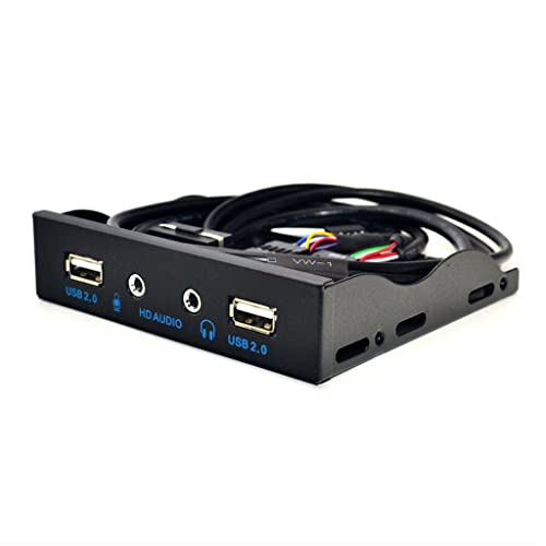 kdjsic USB 2.0 Frontpanel-Hub, optisches Laufwerk 3,5 Zoll Panel Computer Erweiterungsplatine Typ-C USB 2.0 Mikrofoneingang und Audio kdjsic USB 2.0 Frontpanel-Hub, optisches Laufwerk 3,5 Zoll Panel Computer Erweiterungsplatine Typ-C USB 2.0 Mikrofoneingang und Audio von kdjsic
