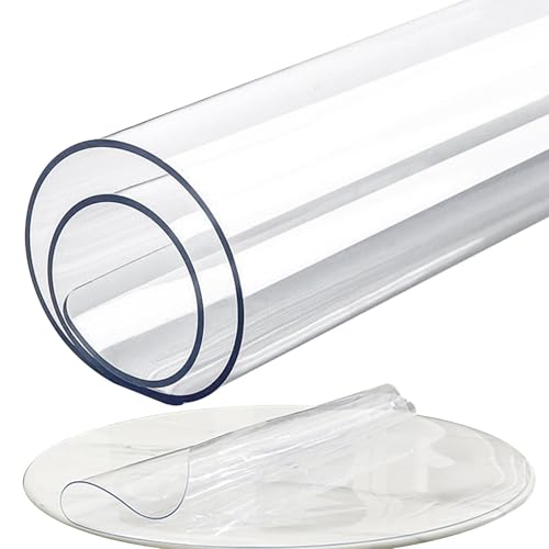 Transparente Tischmatte PVC - Wasserdichte Kaffeetischabdeckung Ohne Schlupf, Klare Schutzschreibtischkissen, Rechteckige Tischdecke Für Die Küche, Esszimmer, Restaurant - 60x60x0.1 Cm Transparente Tischmatte PVC - Wasserdichte Kaffeetischabdeckung Ohne Schlupf, Klare Schutzschreibtischkissen, Rechteckige Tischdecke Für Die Küche, Esszimmer, Restaurant - 60x60x0.1 Cm von kdkskss