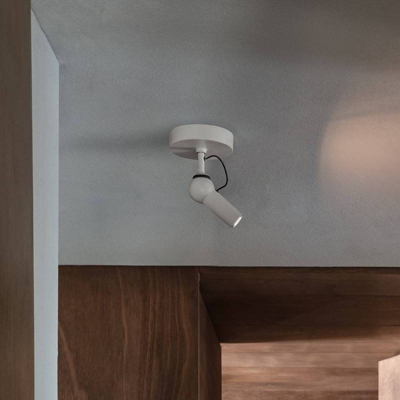 kdln LED-Deckenleuchte Bird, weiß, Ø 11 cm, Metall von kdln