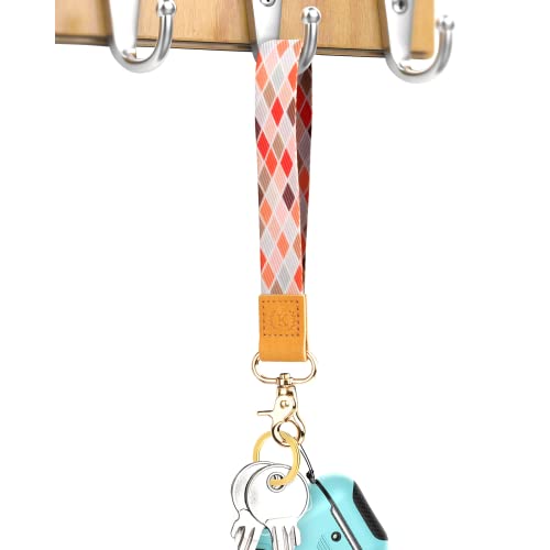 kdracoip Schlüsselband kurz schlüsselanhänger mit Schlüsselring, Handgelenk Schlüsselband für Damen & Herren als Geschenk, Lanyard für Schlüssel, Autoschlüssel, Mobile Handys Telefon, Kamera, kdracoip Schlüsselband kurz schlüsselanhänger mit Schlüsselring, Handgelenk Schlüsselband für Damen & Herren als Geschenk, Lanyard für Schlüssel, Autoschlüssel, Mobile Handys Telefon, Kamera, von kdracoip