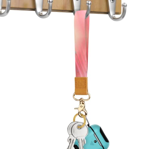 kdracoip Schlüsselband kurz schlüsselanhänger mit Schlüsselring, Handgelenk Schlüsselband für Damen & Herren als Geschenk, Lanyard für Schlüssel, Autoschlüssel, Mobile Handys Telefon, Kamera, von kdracoip