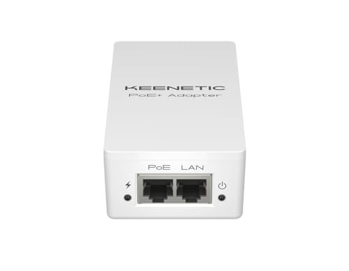 Keenetic PoE+ Gigabit Adapter mit 30-W-Netzteil von keenetic