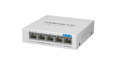 Keenetic PoE+ Switch 5 von keenetic