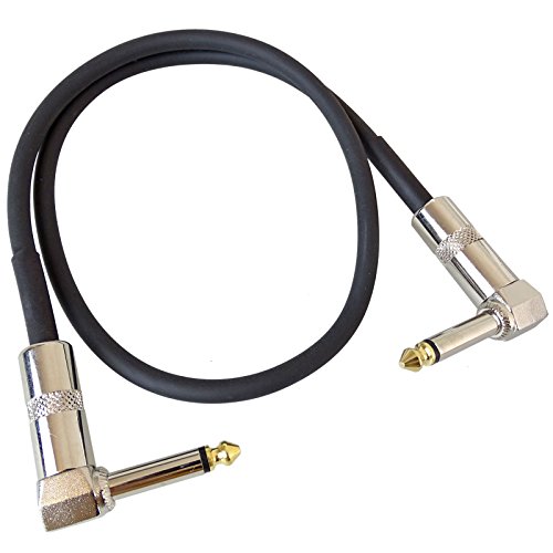 KEEPDRUM GC028 Patch-Kabel 6.3mm Klinke Winkelstecker 60cm KEEPDRUM GC028 Patch-Kabel 6.3mm Klinke Winkelstecker 60cm von keepdrum